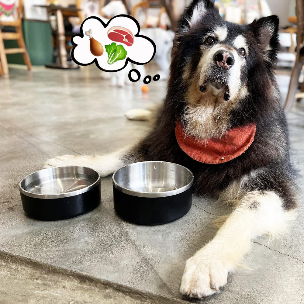 LIHONG odor-free stainless steel bowl resists staining with daily use.