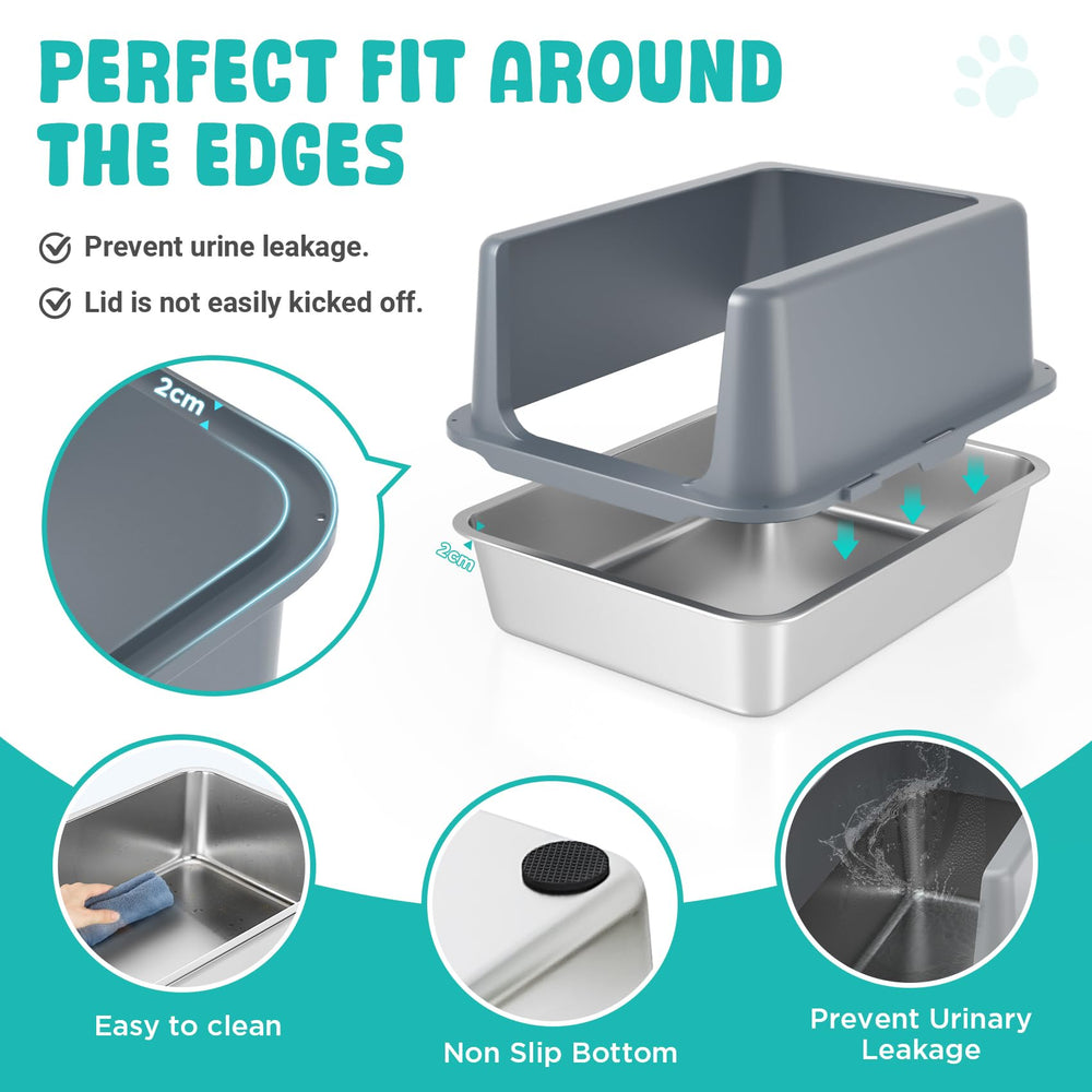 LIHOOOOM non-stick bottom for easier cleaning and less residue.