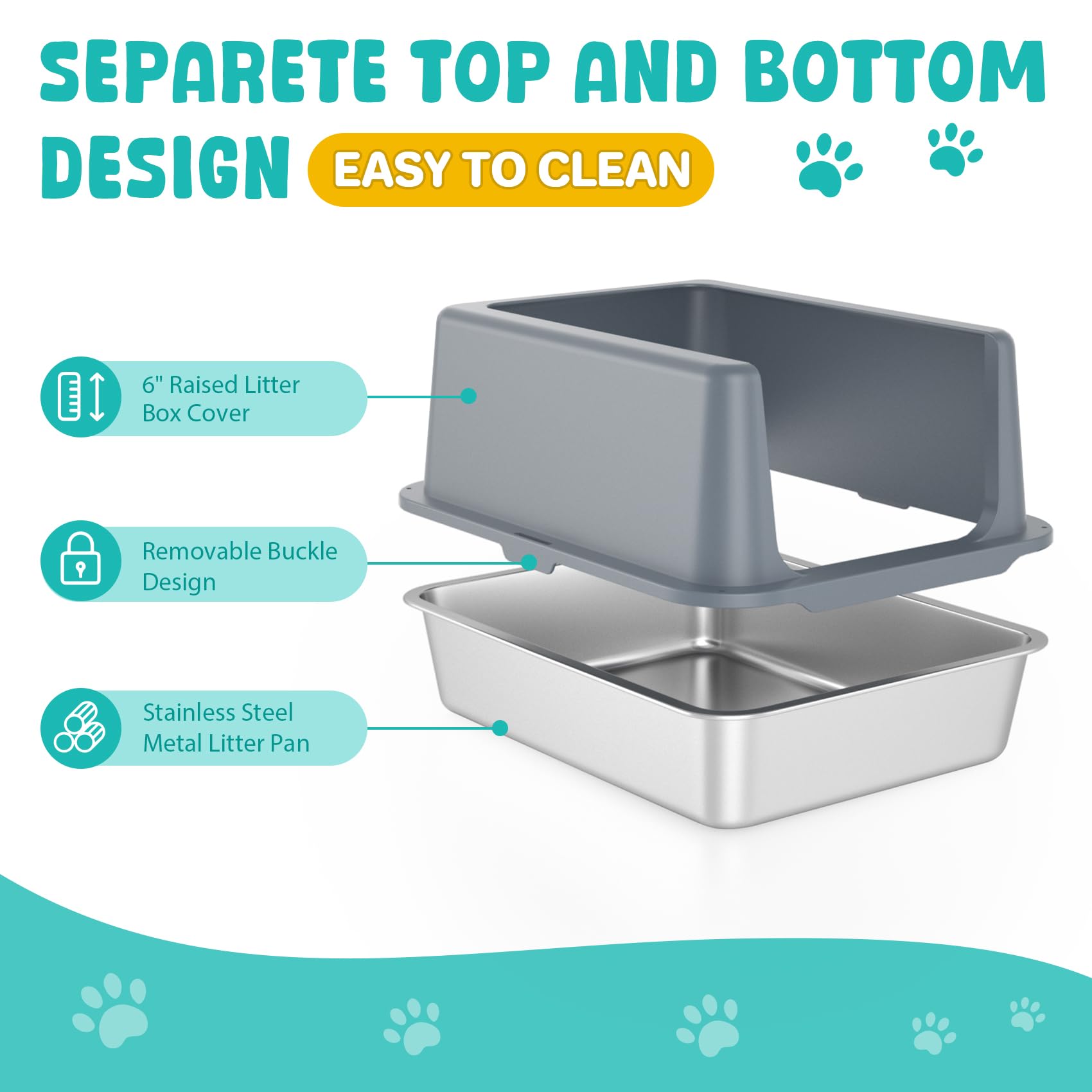 LIHOOOOM overlapping lid design ensuring spill containment.