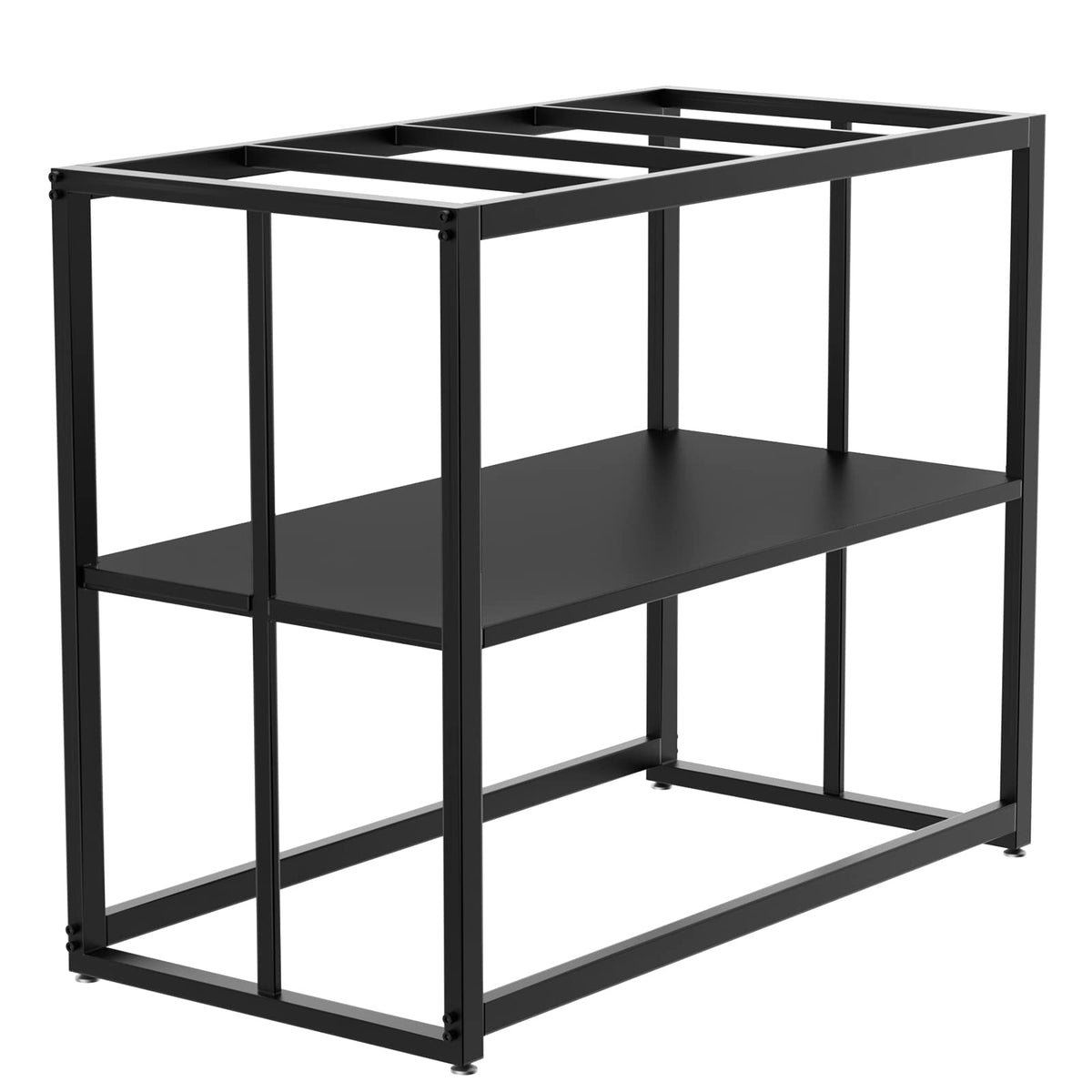Likeem fish tank stand shows sturdy steel frame for stable setups