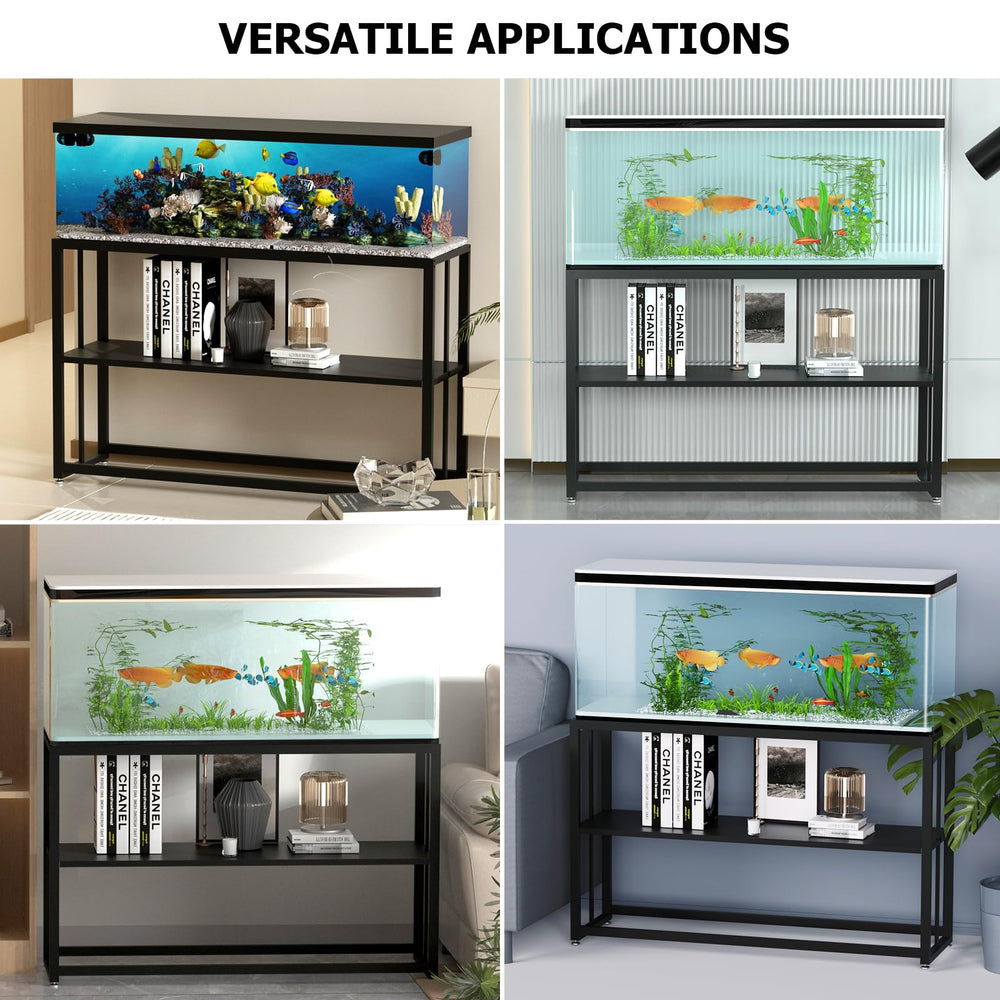 Likeem turtle tank stand fits terrariums and aquariums with clean design.