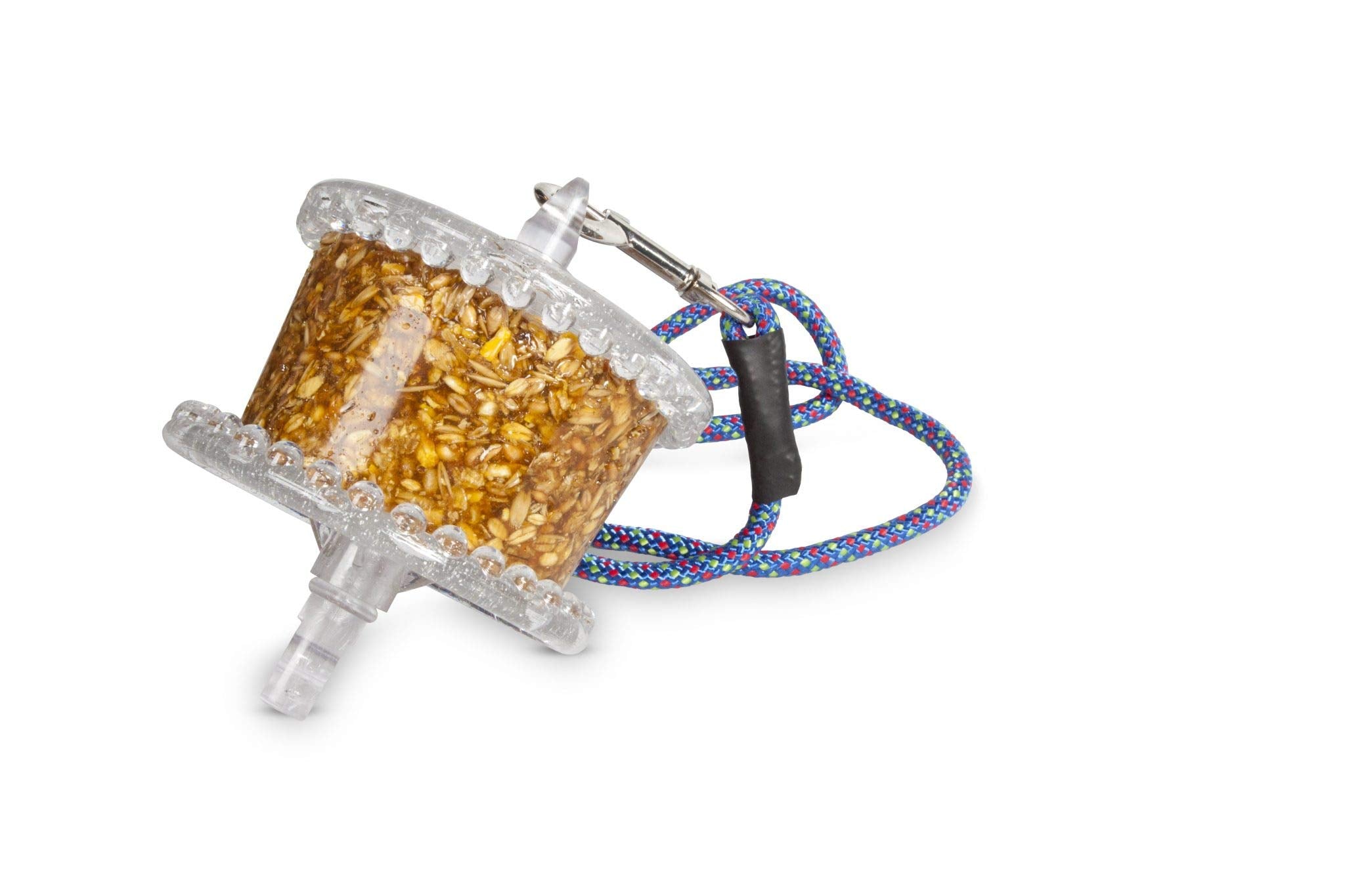 Likit Granola Multigrain treats offer durable engagement for horses during activity.