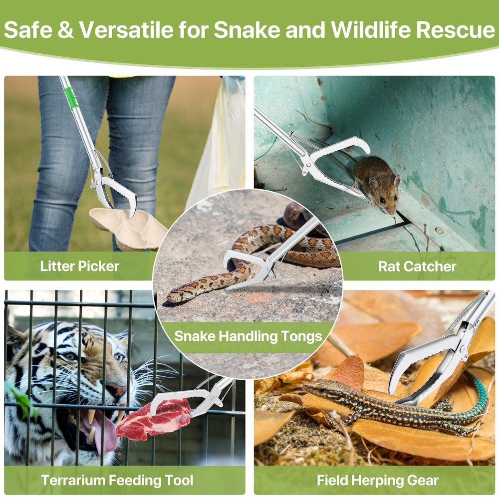 Likorlove camping yard wildlife-tool demonstrates extended reach for field tasks.