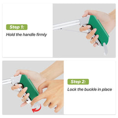 Likorlove folding snake stick collapses to compact size for easy camping storage.
