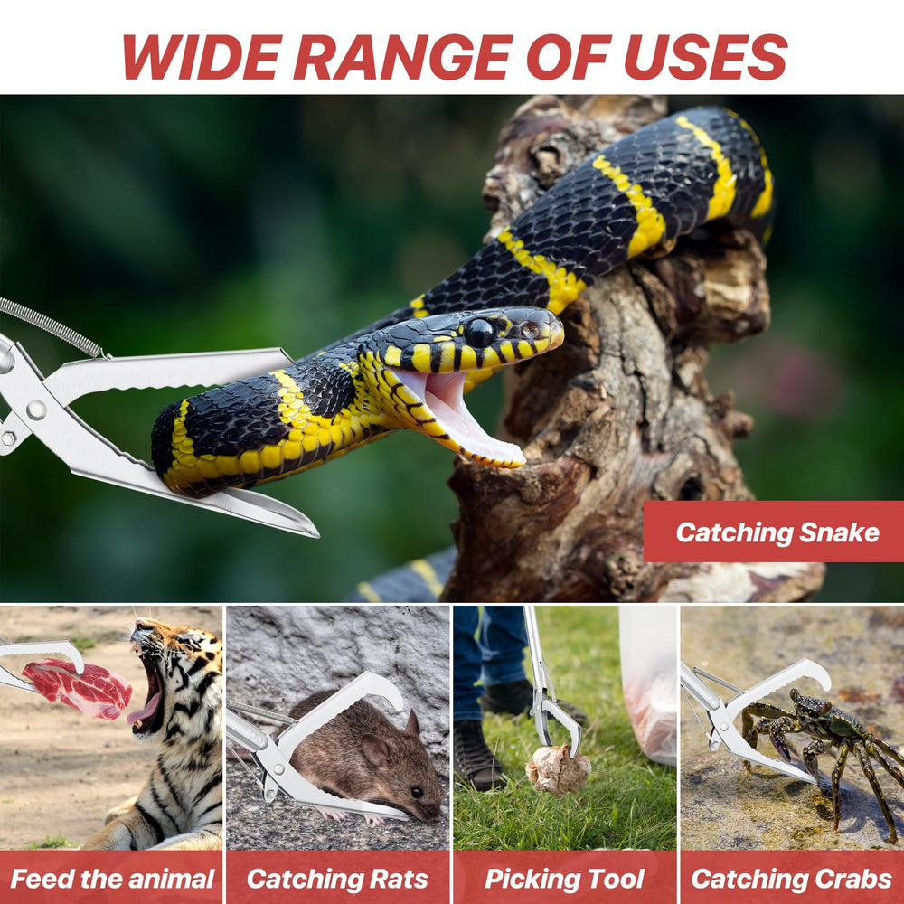 Likorlove humane snake handling tool supports safe relocation and inspection tasks