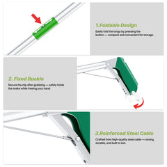 Likorlove non-slip ergonomic handle offers steady grip in wet conditions.