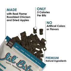 Lil' Bitz small bite training treats for quick command responses.