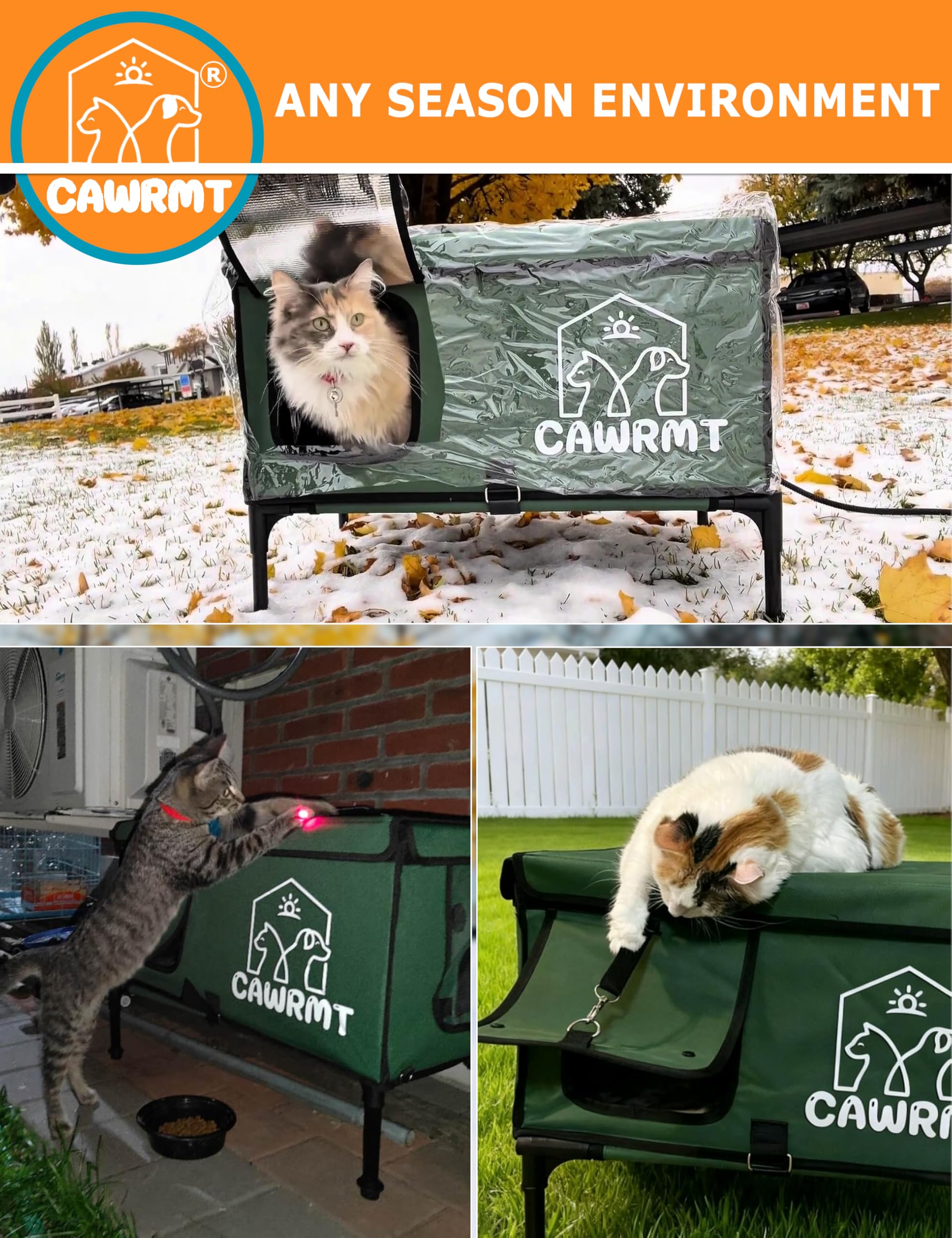 LiLadayd bite resistant cords ensure durable setup for outdoor cat shelters