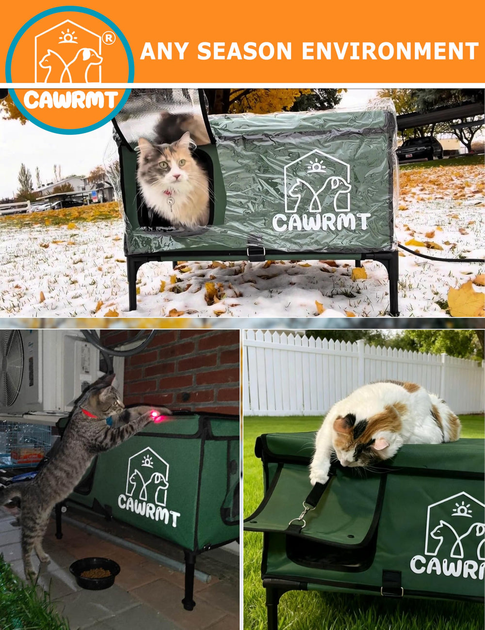 LiLadayd bite resistant cords ensure durable setup for outdoor cat shelters