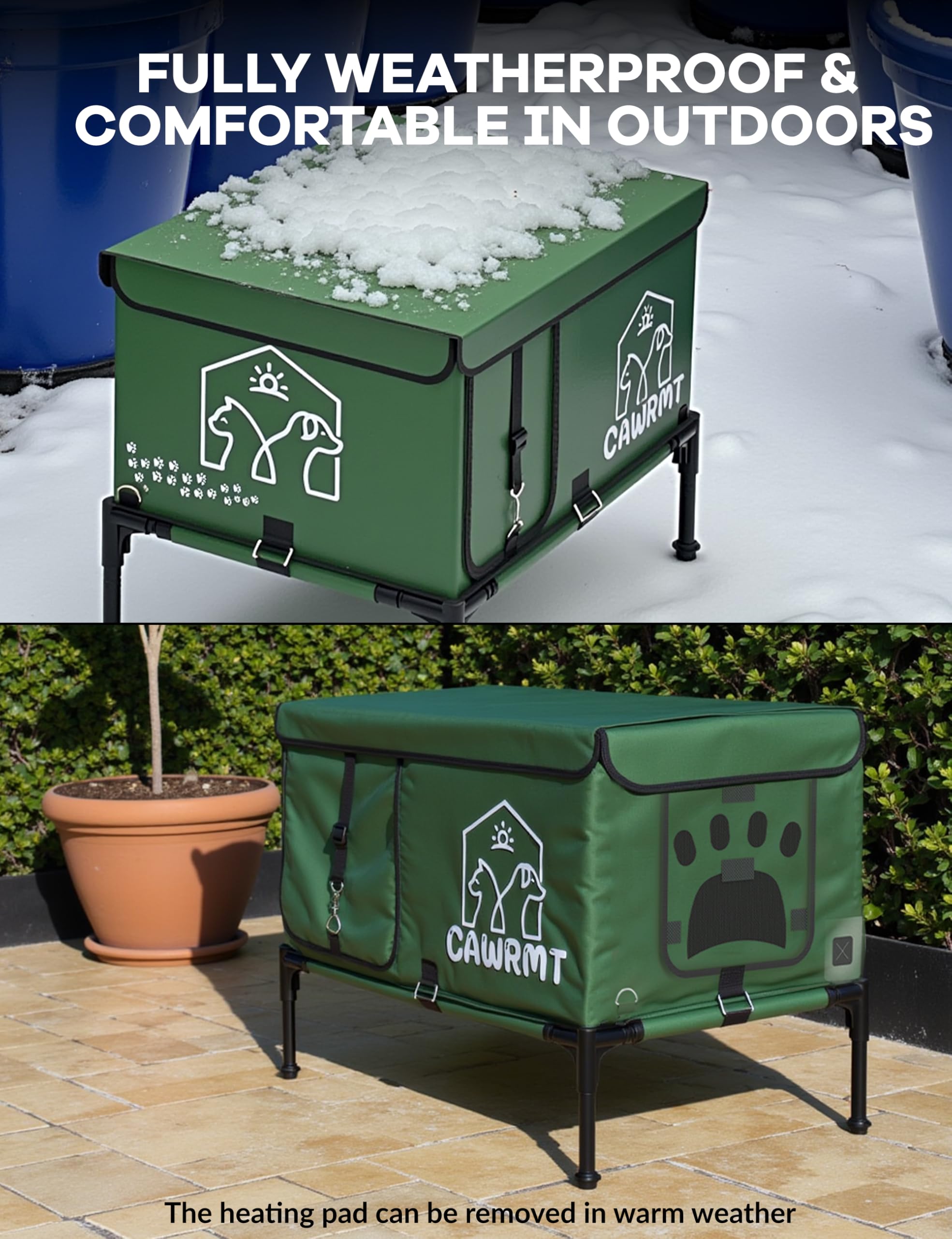 LiLadayd removable indoor outdoor design for flexible use in home or shelter