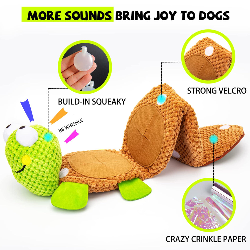 lilfrd dog puzzle toy velcro layers reveal hidden pockets for mentally stimulating rewards