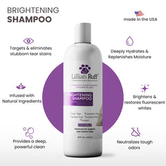 Lillian Ruff PRO formula rich-lather foaming close-up demonstrates luxurious suds and easy rinse