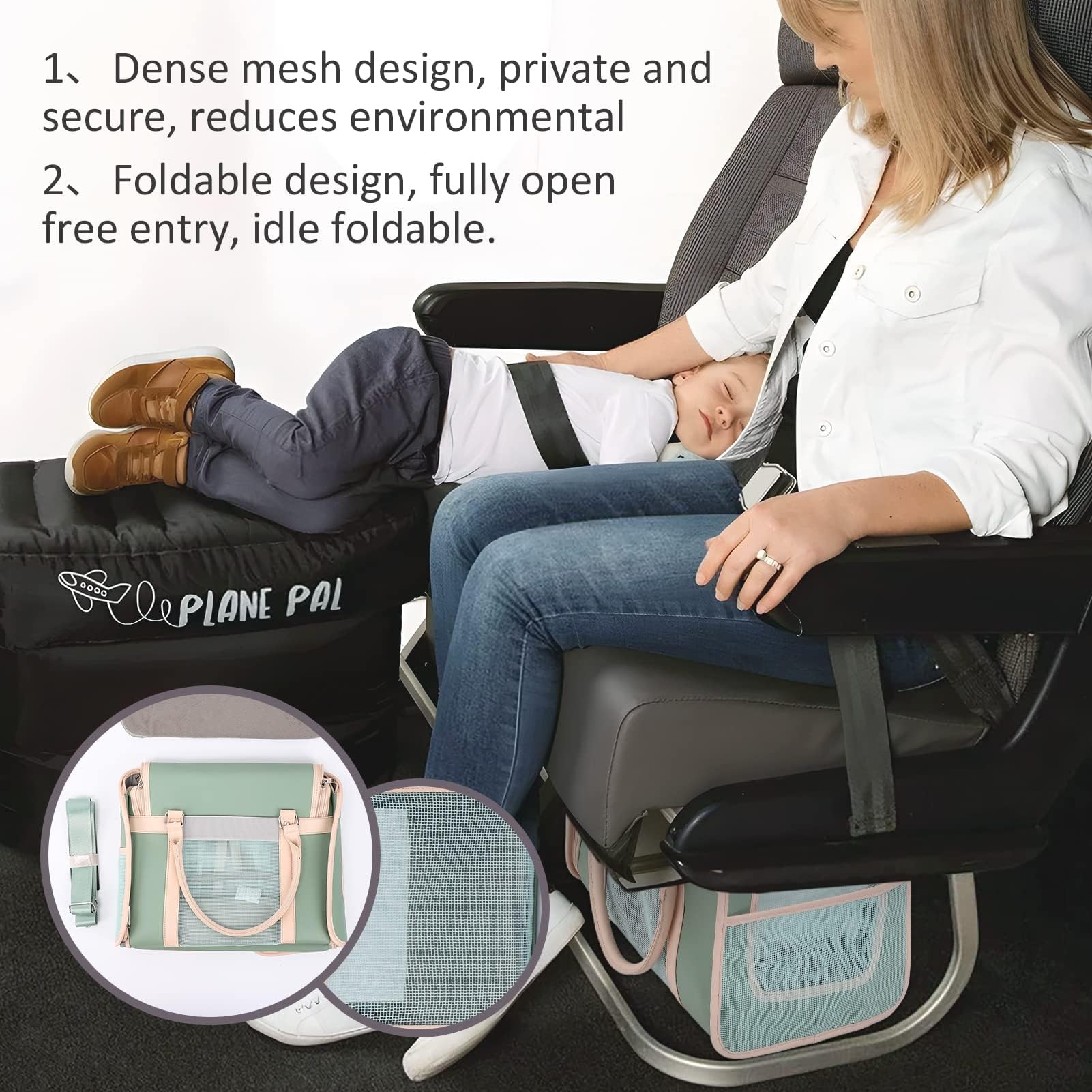 Lilliella lightweight carry handle and shoulder strap ease lifting and handling.