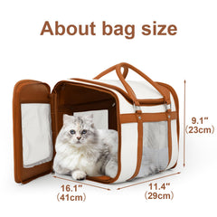 Mesh windows on the Lilliella carrier provide airflow and visibility.