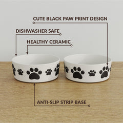 LILO DESIGN CO bowls with anti-slip base prevent sliding during feeding.