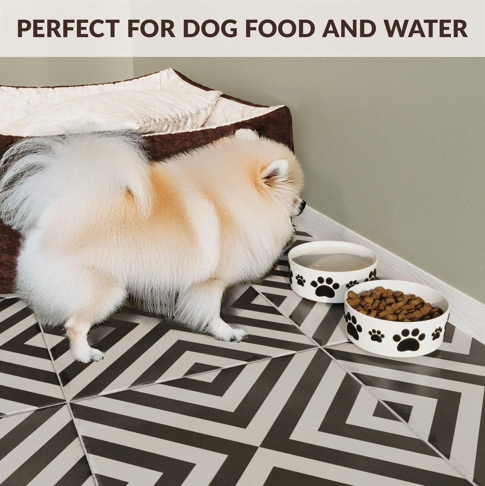 LILO DESIGN CO small-dog dining bowls fit compact spaces.