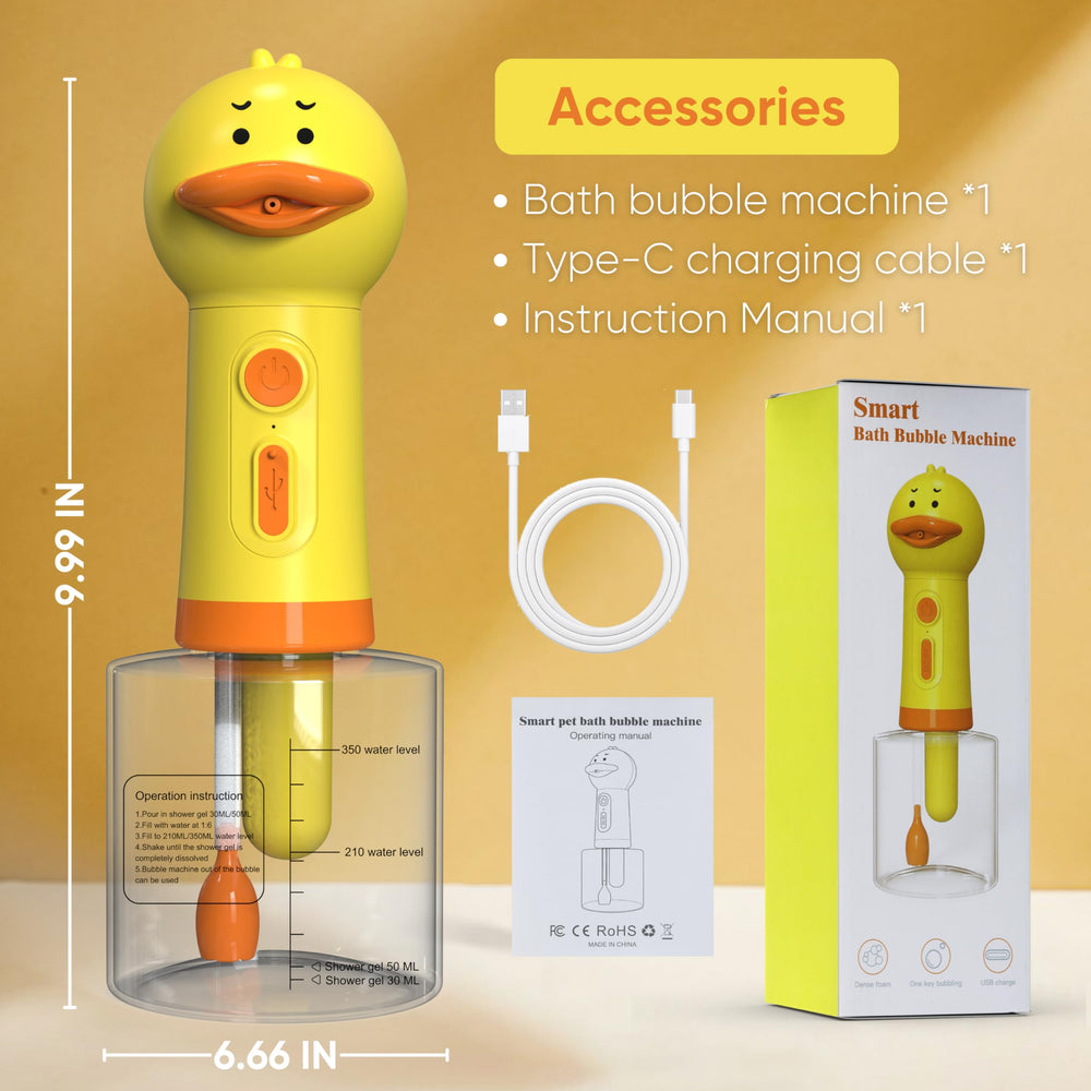 LilyAbeille Electric Duck Foamer delivers soft foam with minimal noise