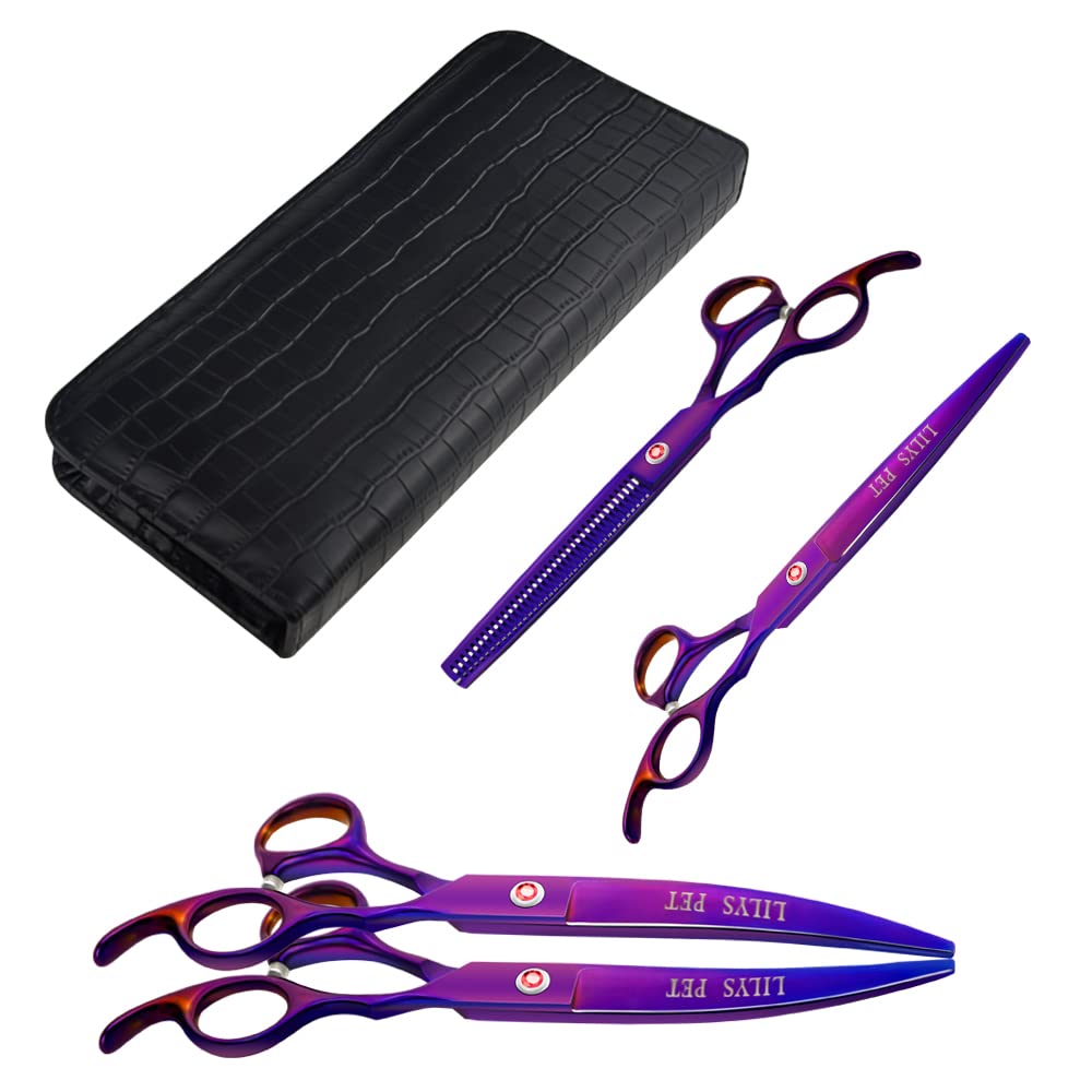 LILYS PET grooming comb aids thorough coat detangling and prep
