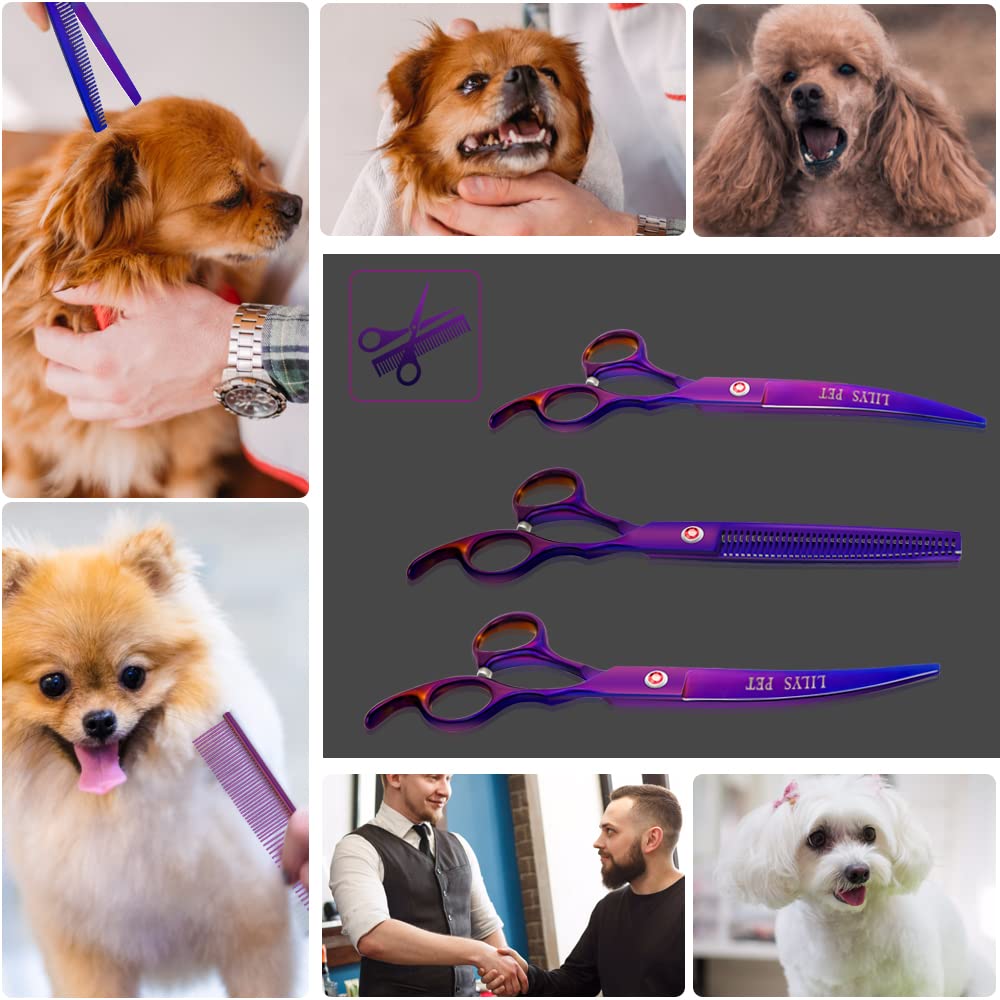 LILYS PET ergonomic finger-rest design reduces strain during grooming