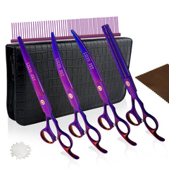 LILYS PET cutting-scissors 7.0 inches deliver razor-sharp precision for detailed coats