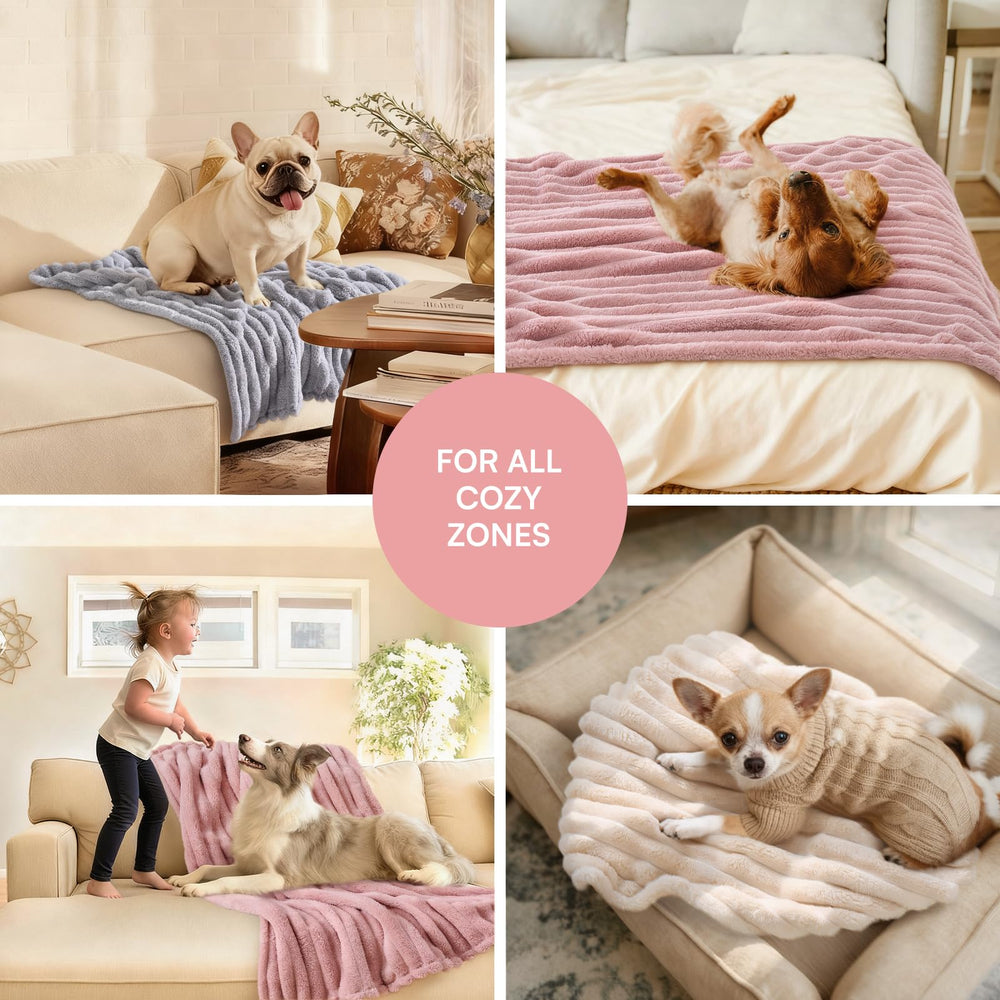 LINENLUX manta para perros disponible en tallas, adecuada para mascotas.