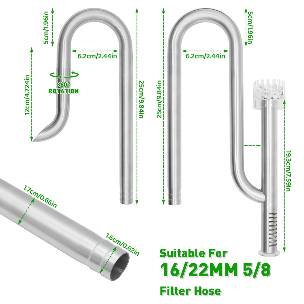 LINLAN lily pipe outflow with 360-degree rotation for flexible flow.