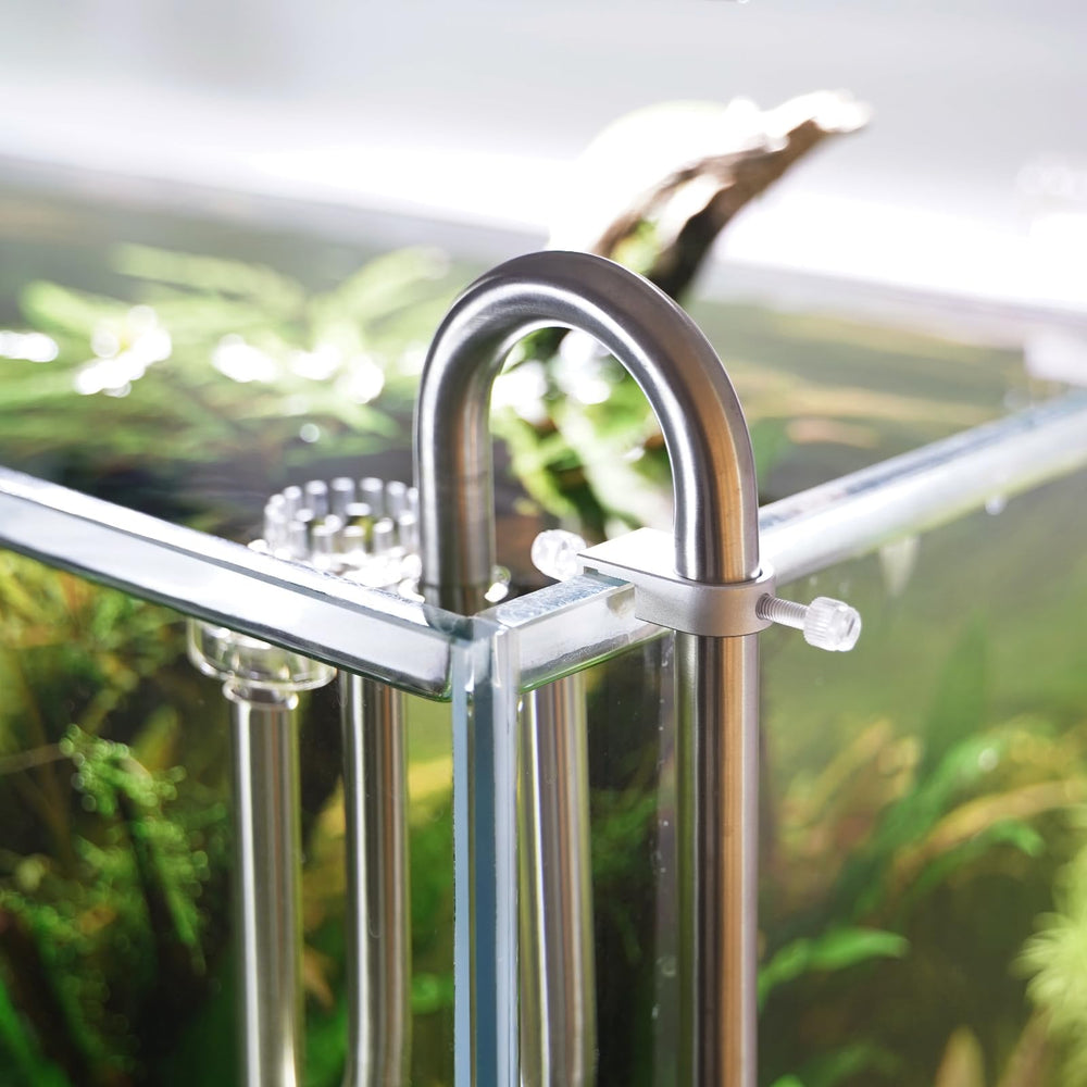 LINLAN rimless aquarium setup for tidy integration and reliable circulation.