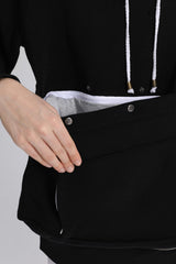 LINYUCHEN Multi-pocket design shows convenient space for phone, snacks, or small accessories.