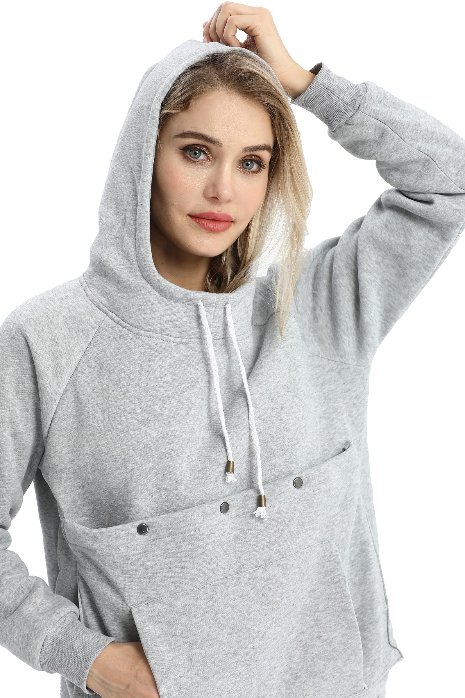 Linyuchen pet-in-pouch closeup highlights soft fleece interior