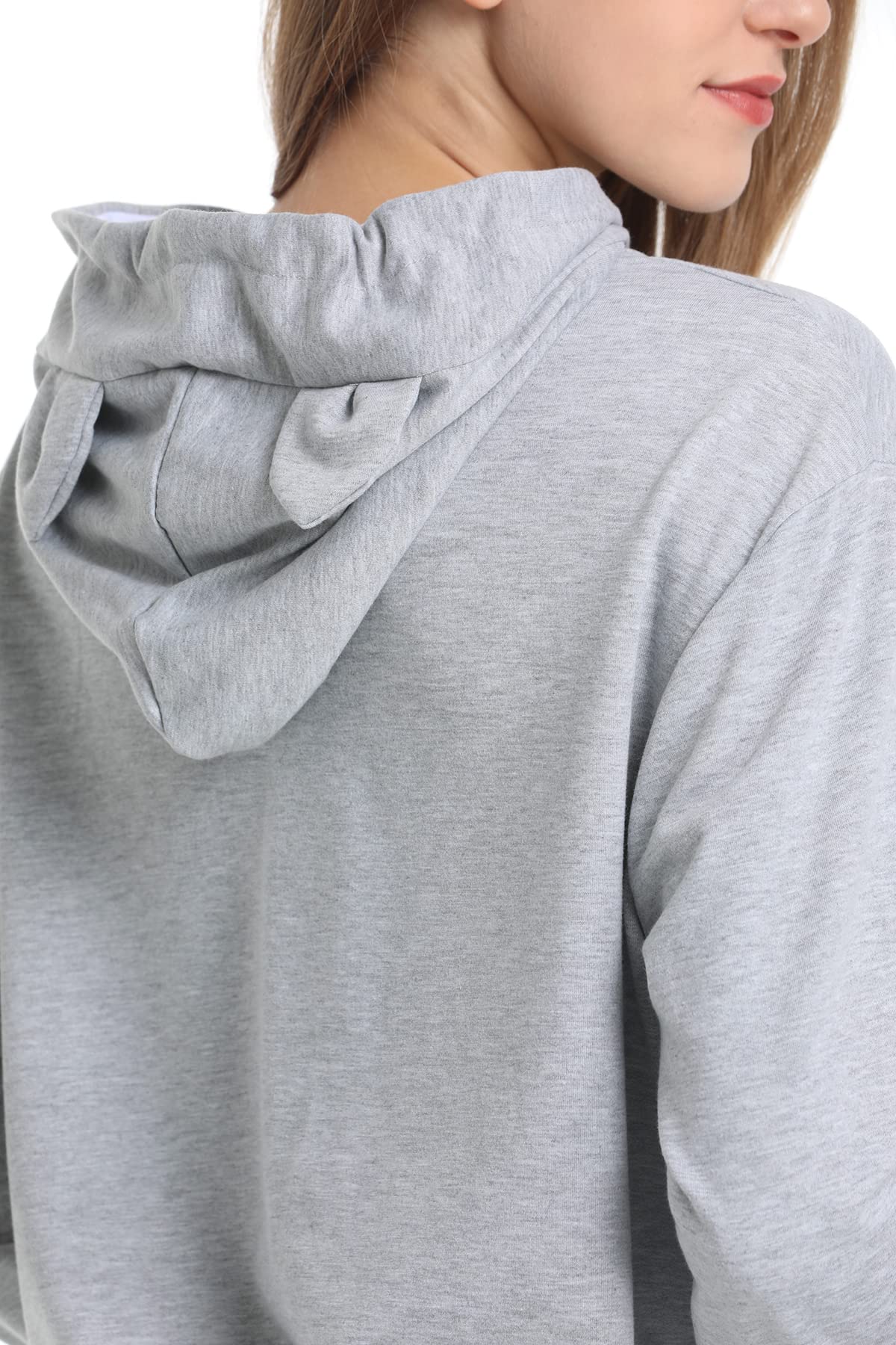 LINYUCHEN pouch hoodie outside pockets for treats and keys