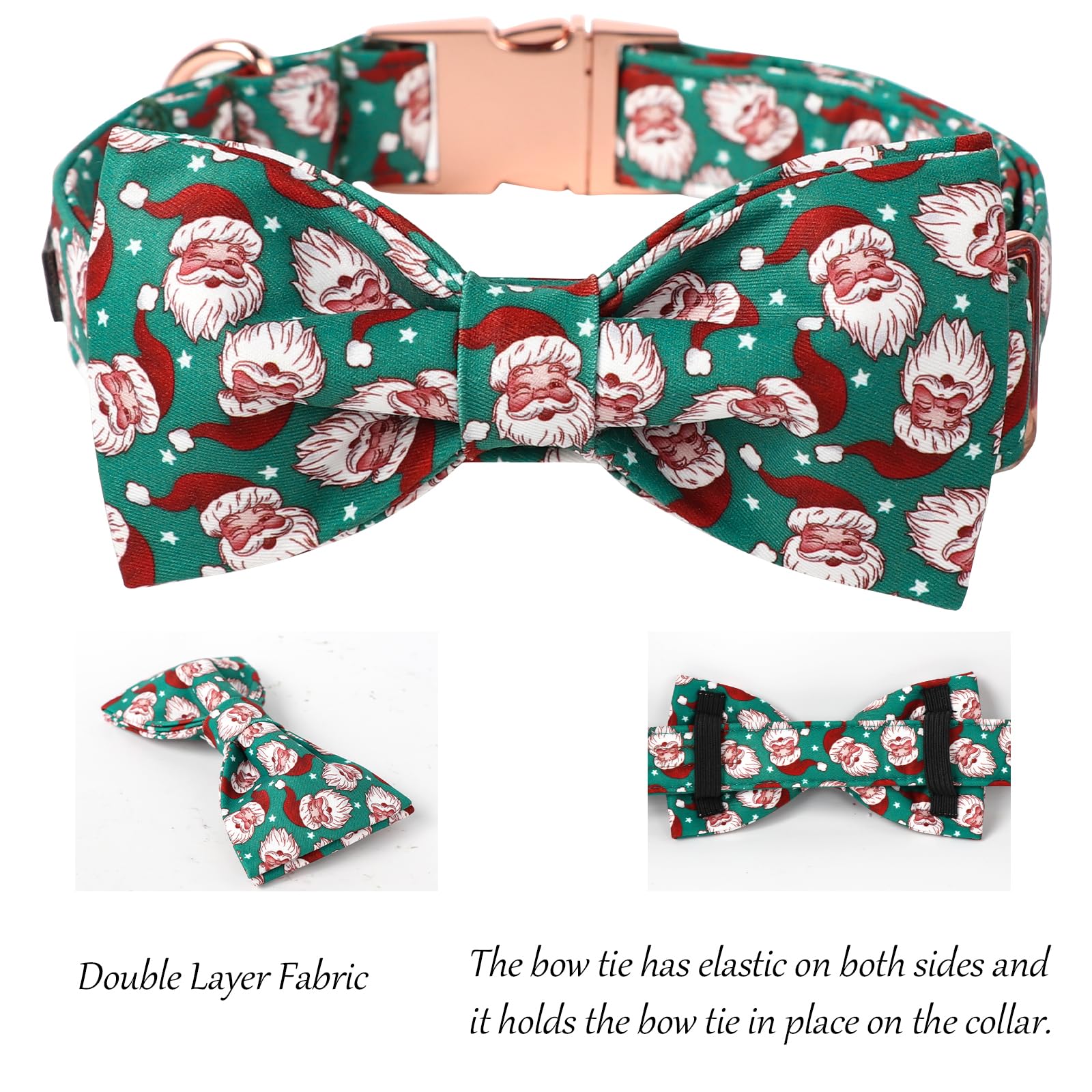 Lionet Paws cotton fabric collar closeup shows soft durable material