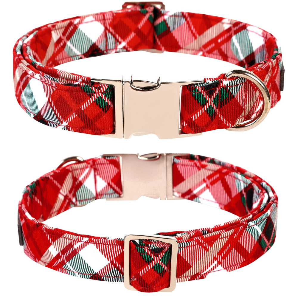 Lionet Paws cotton fabric collar offers thick, durable everyday wear.