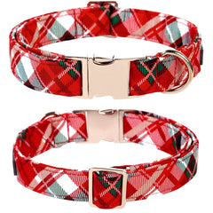Lionet Paws cotton fabric collar offers thick, durable everyday wear.