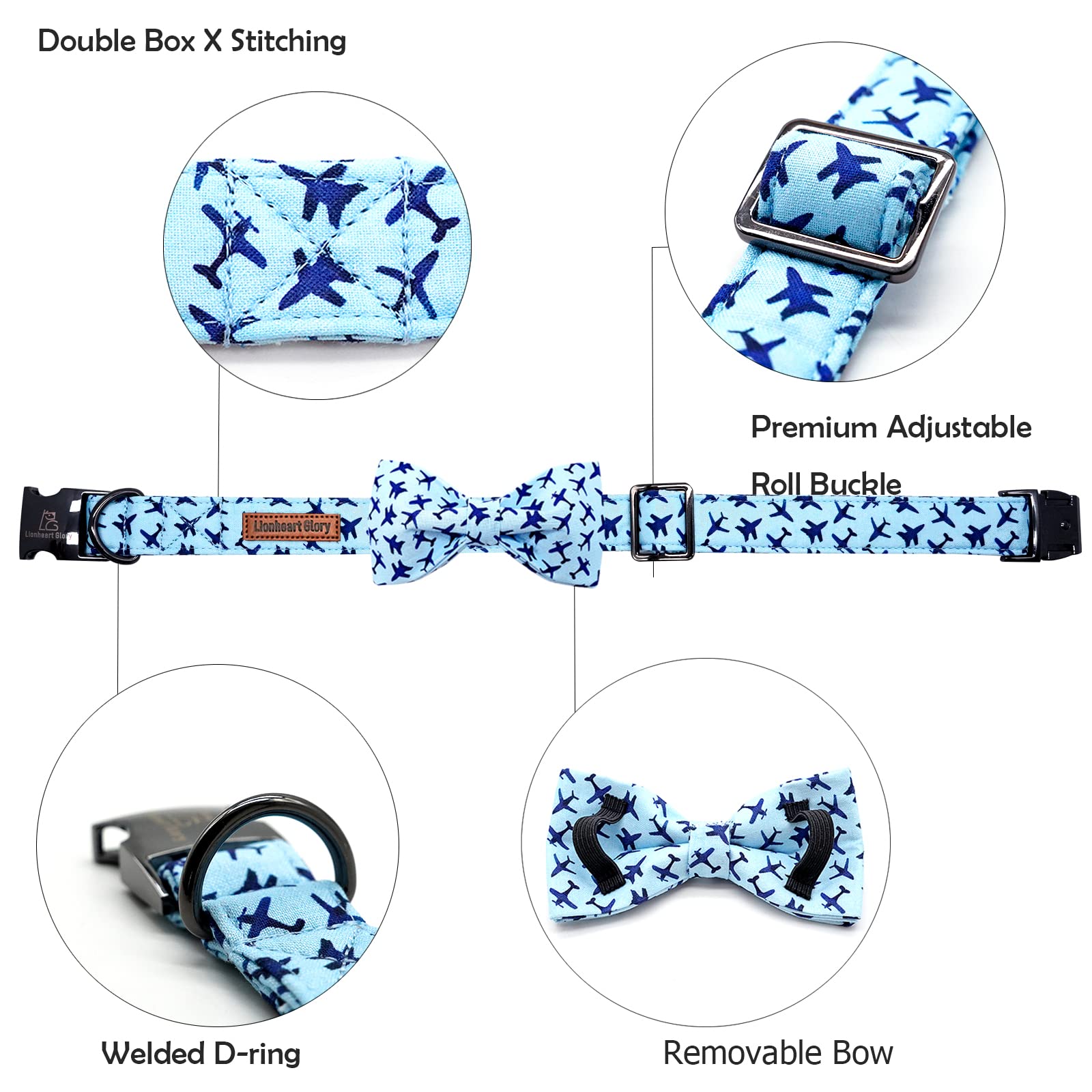 Lionheart Glory adjustable collar strap ensures secure, comfortable fit