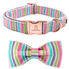 Lionheart Glory Easter dog collar with bow for festive look and secure fit.