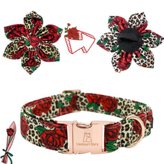 Lionheart Glory removable flower on collar offers versatile styling.
