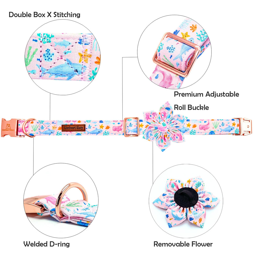 Lionheart glory removable-flower-back-elastic shows easy attachment and versatile styling.