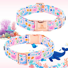Lionheart glory soft-cotton-dog-collar delivers gentle comfort during walks.
