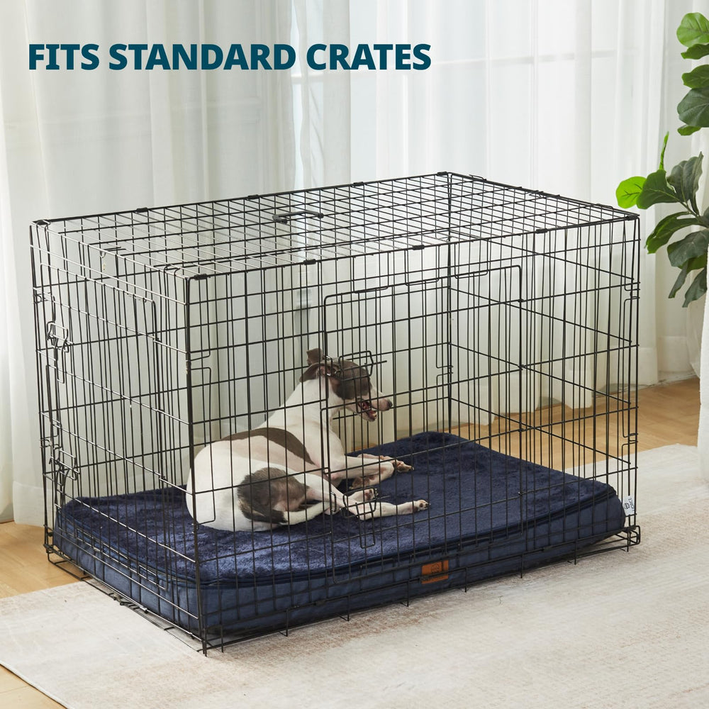 LIORCE dog bed wraparound zipper design demonstrates easy washing access