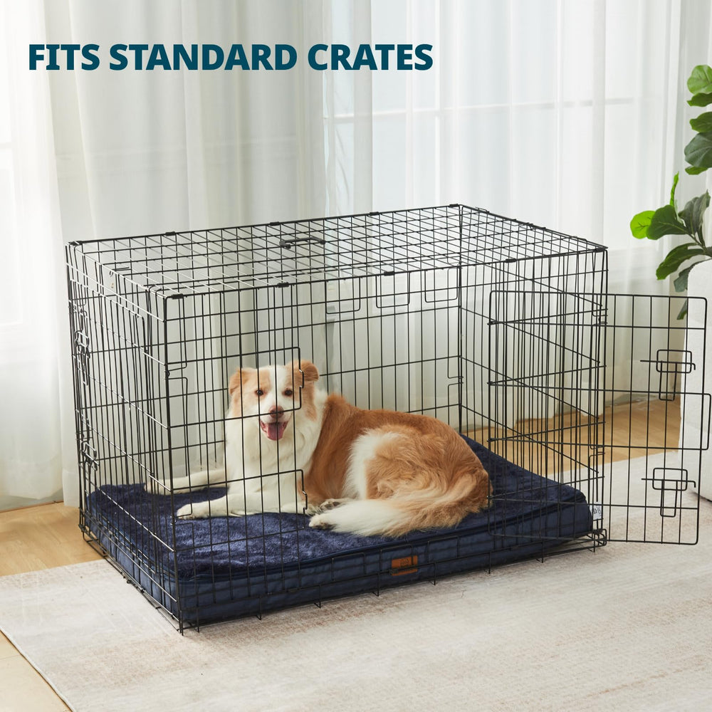 LIORCE bed with waterproof liner protecting foam and cover from spills.