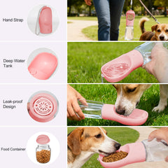 Liphier water bottle with hand strap for easy one-handed carrying