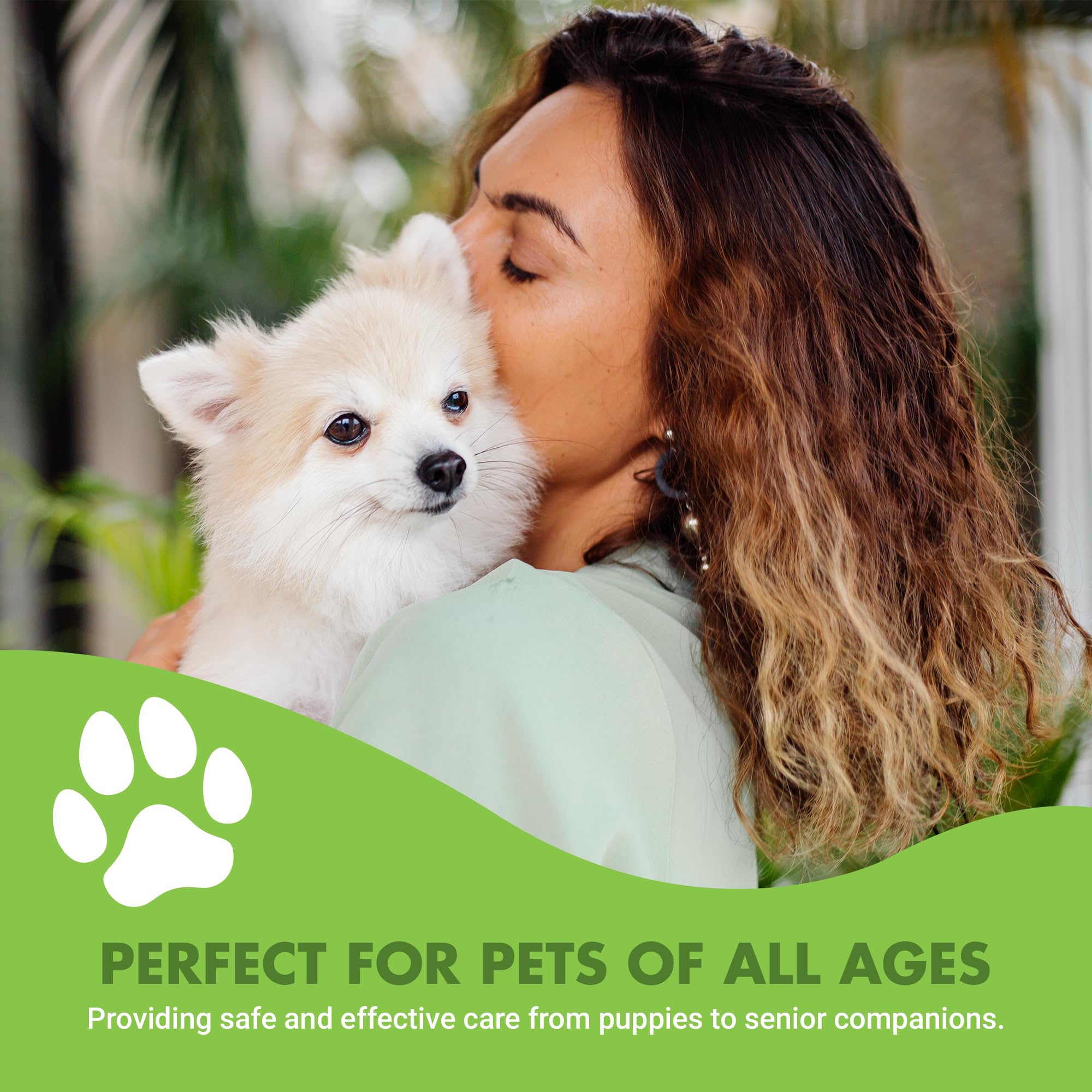 LIQUID-VET hip-joint-health communicates overall well-being and active lifestyle