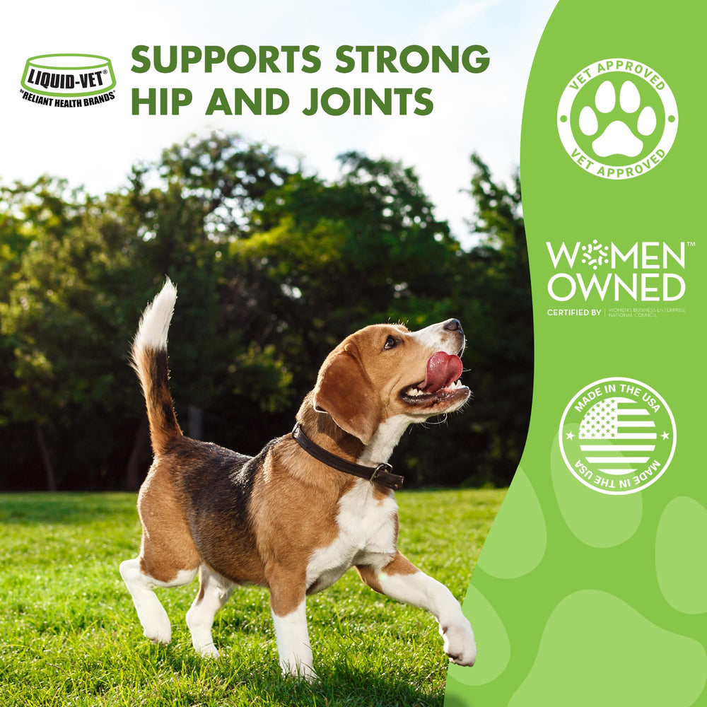 LIQUID-VET K9 Hip & Joint picky-eater-dog emphasizes flavor acceptance