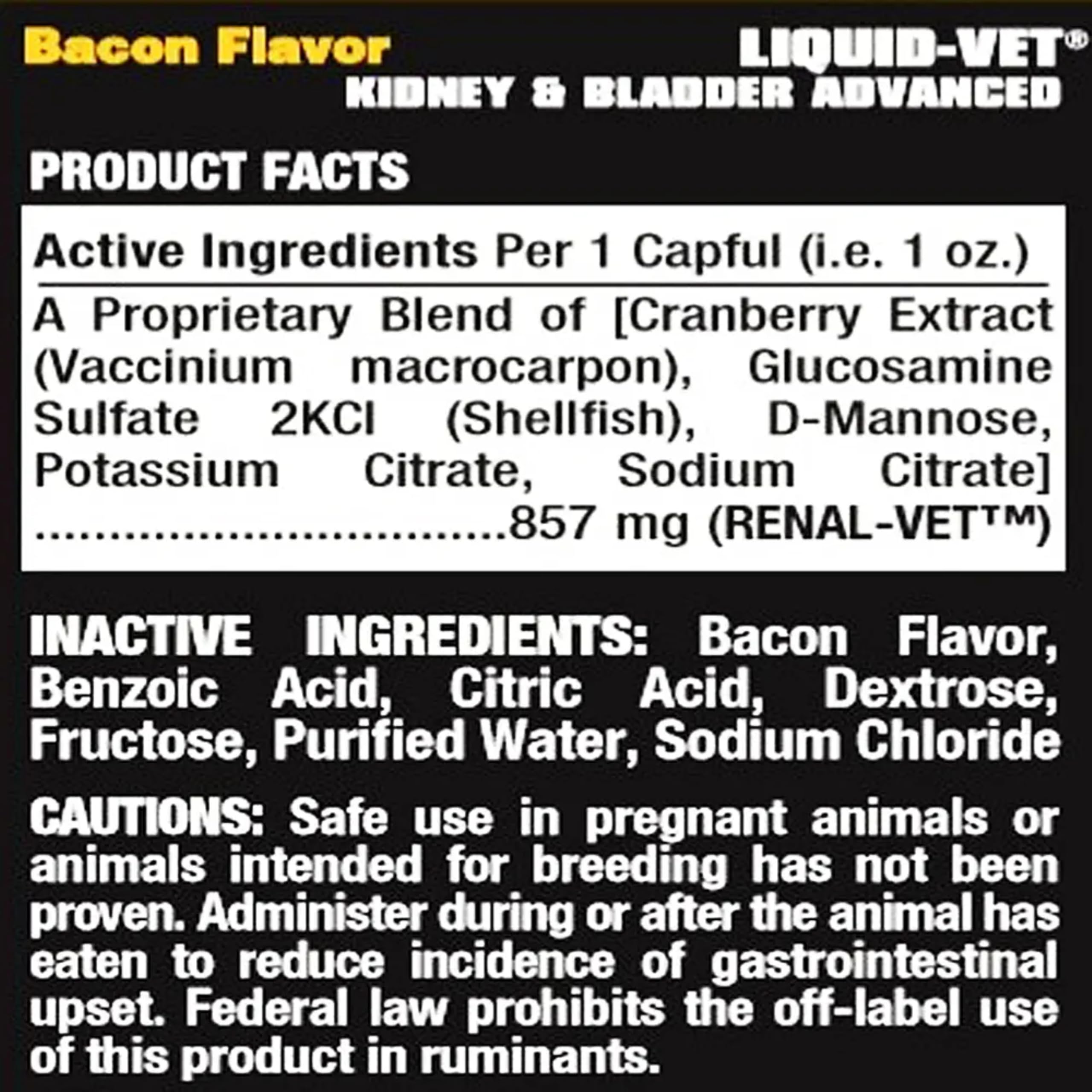 LIQUID-VET convenient liquid supports daily care for senior dogs.