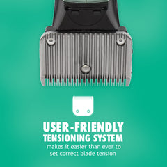 Lister Star 16-foot cord enables flexible movement around livestock.