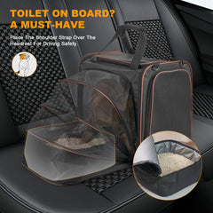 LitaiL breathable materials ensure airflow and safety during car travel.