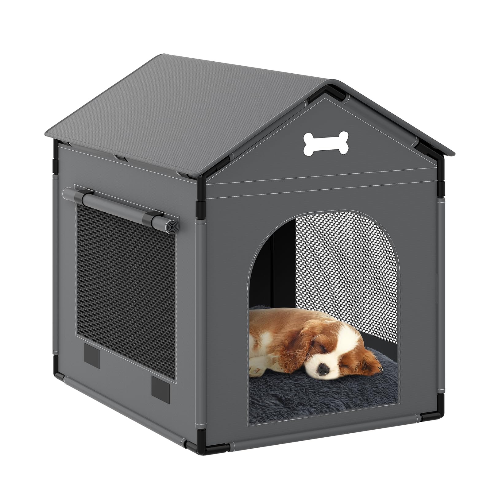 LitaiL Dog House Indoor large exterior shows weatherproof shelter for bigger dogs