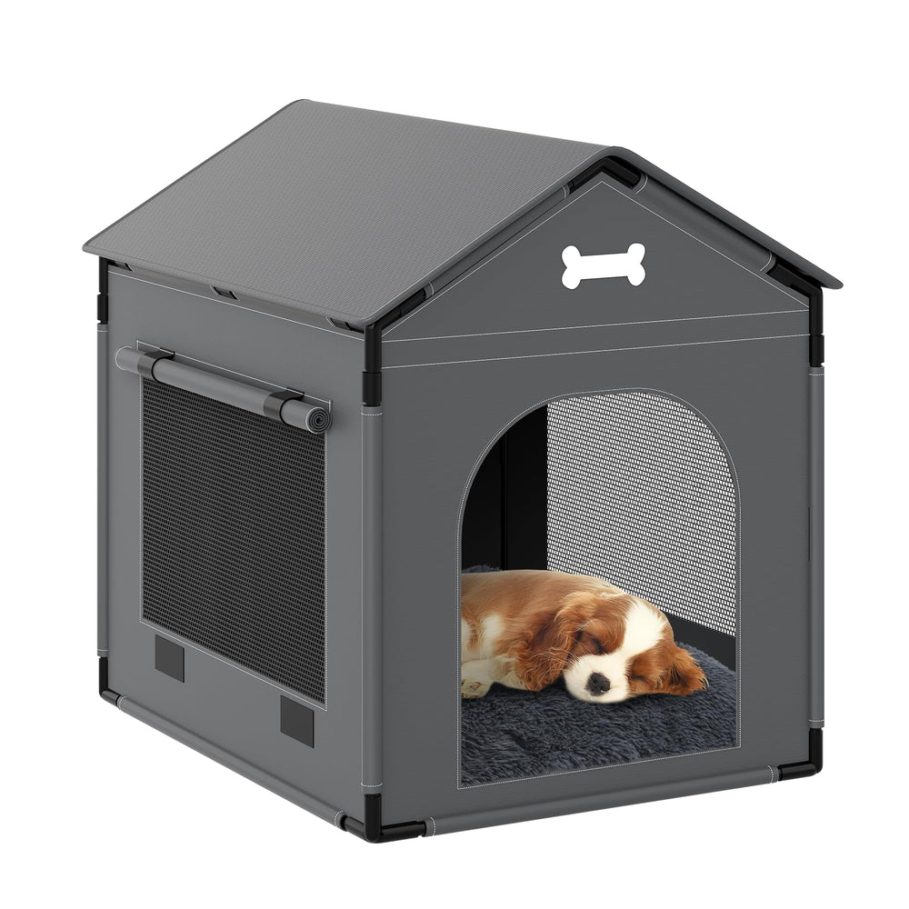 LitaiL Dog House Indoor large exterior shows weatherproof shelter for bigger dogs