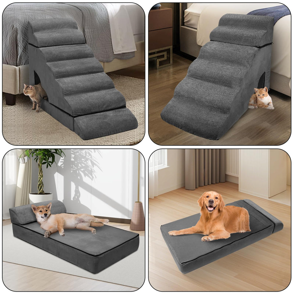 LitaiL wide-step design eases climbing and reduces joint stress