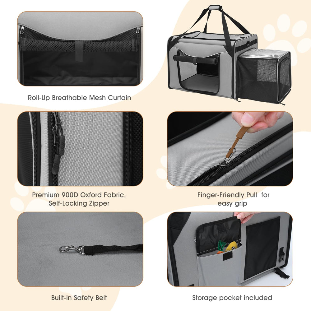 LitaiL dimensions 23.6 x 16 x 17 inches for versatile car fit